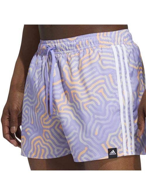 COSTUME UOMO SWIM SHORTS CLX ADIDAS | A14802LPURPL/BEAORA