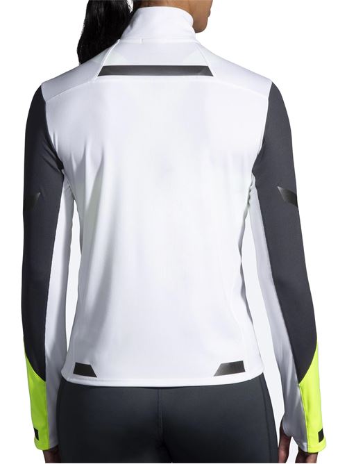 GIACCA RUNNING UOMO RUN VISIBILE 1/2 ZIP BROOKS | A13231134