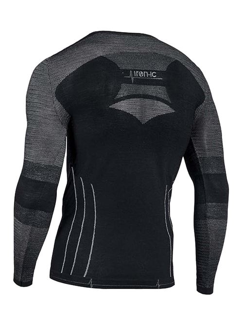 Maglia T-Shirt M/L Tecnica Uomo Iron-IC Merino 7.0 - Colore Black IRON-IC | 10052NERO