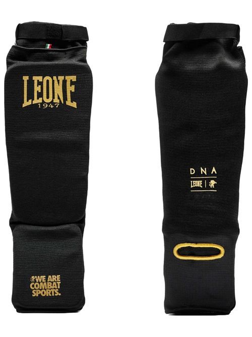 PARATIBIA BOXE DNA LEONE | A13598NERO