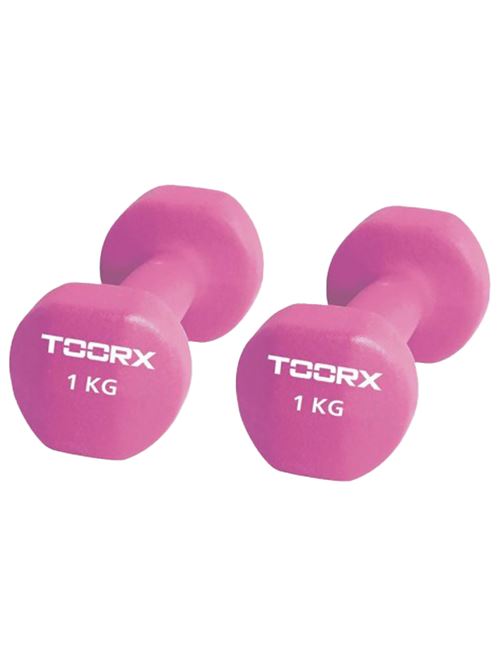 MANUBRIO IN NEOPRENE TOORX 1KG GARLANDO | MN-1ROSA