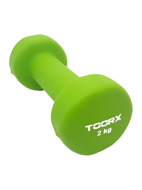 MANUBRIO IN NEOPRENE TOORX 2KG GARLANDO | MN-2VERDE