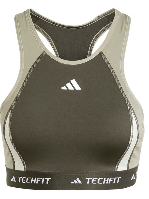 Adidas Reggiseno Sportivo Donna Techfit Medium-Support High-Neck Colorblock ADIDAS | IX3285SHAOLI