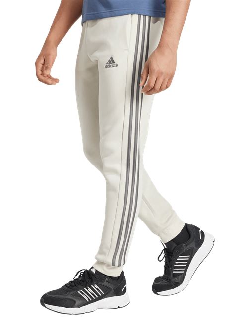 Adidas Pantaloni Uomo Essentials French Terry Tapered Cuff 3- ADIDAS | JG5952ALUMIN