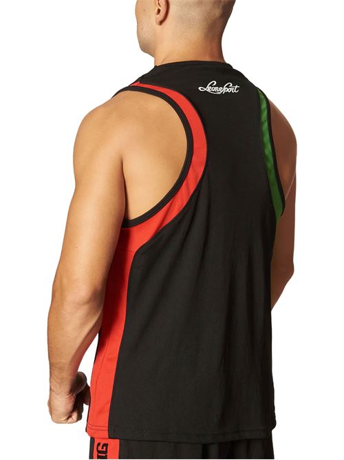Leone Canotta Uomo Boxe LEONE | AB721NERO