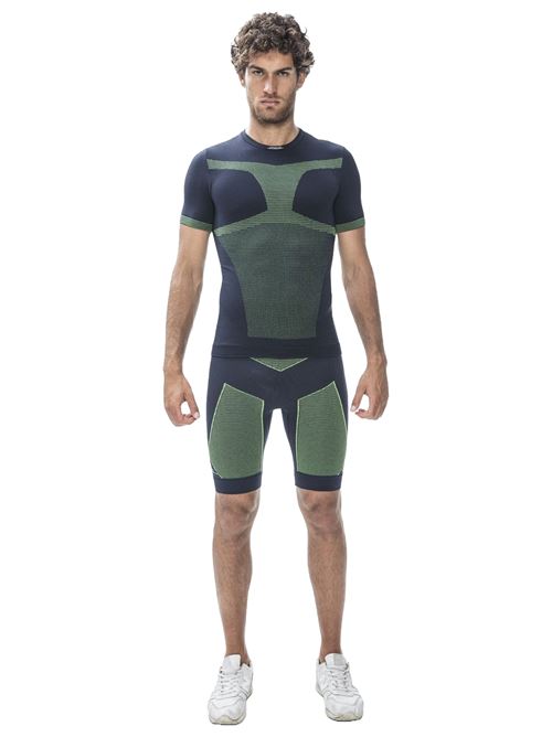 Iron-Ic 6.0 T-Shirt Running Uomo IRON-IC | 9012BLUE/YELLOW