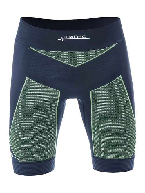 Iron-Ic Run 6.0 Panta Corto Uomo IRON-IC | 9013BLUE/YELLOW