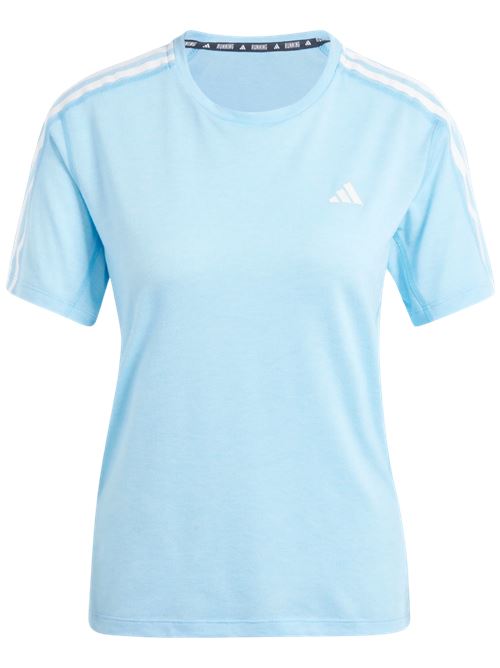 Adidas Own the Run 3-Stripes Tee T-Shirt Donna ADIDAS | IK5020SEBLUB