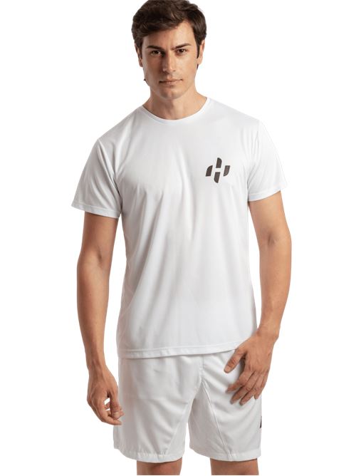 Hirostar Street T-Shirt Padel Uomo HIROSTAR | MTM002WHITE