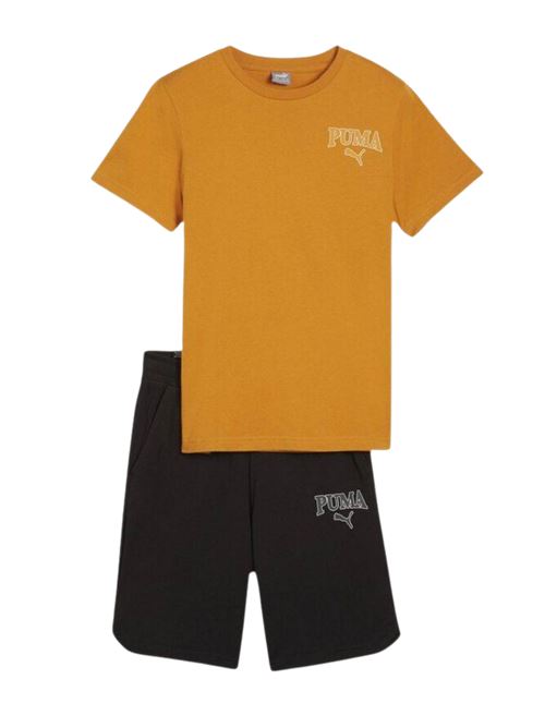 Puma Squad Short Set Completo Bambino PUMA | 67928491-GINGER_TEA