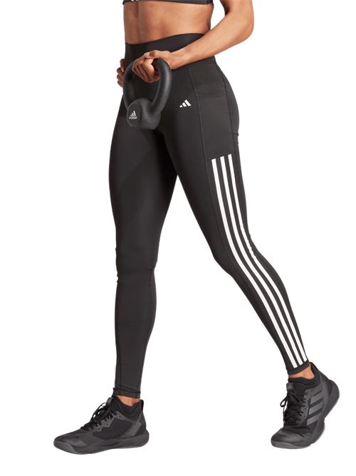 Adidas Leggings Optime 3-Stripes Full-Length Donna ADIDAS | IT9105BLACK