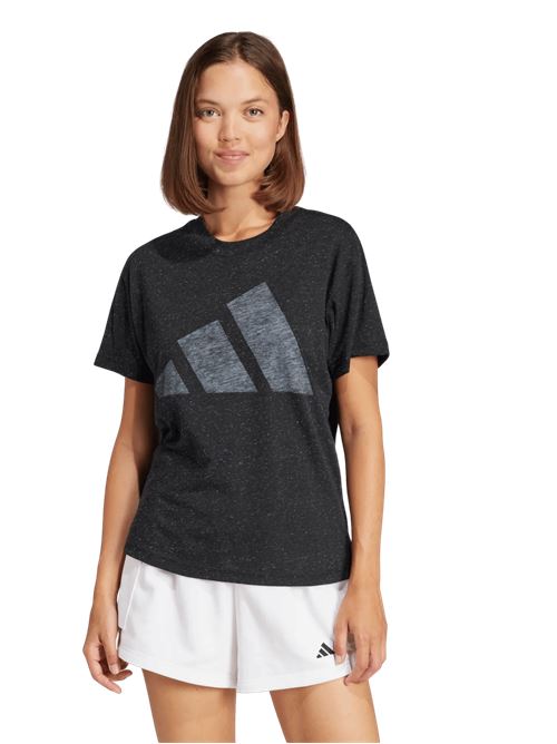 Adidas T-Shirt Donna Winners ADIDAS | JG8696BK/WHT