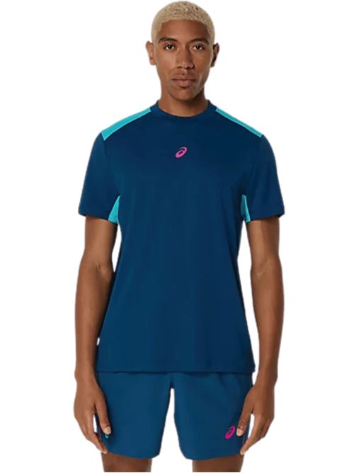Asics Court Sleeve Top T-Shirt Padel Uomo ASICS | 2041A349401