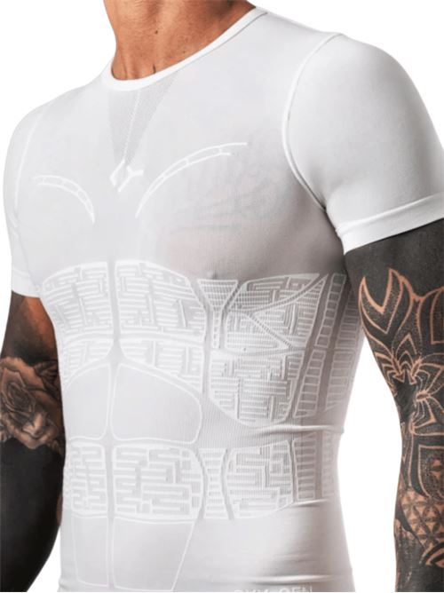 Floky T-Shirt OXY-GEN Sleeve Uomo FLOKY | FLOXSWHITE