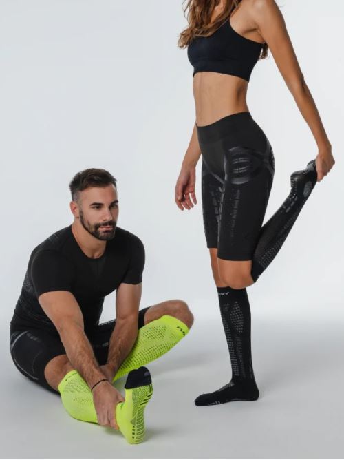 Floky Up Long  Calze Running FLOKY | FLRLGIALLO_FLUO