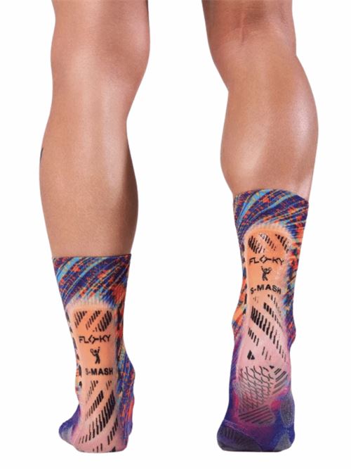 Floky S-Mash Fantasy Calze Tennis FLOKY | FLSHF3DRIO/ORANGE/BLUE