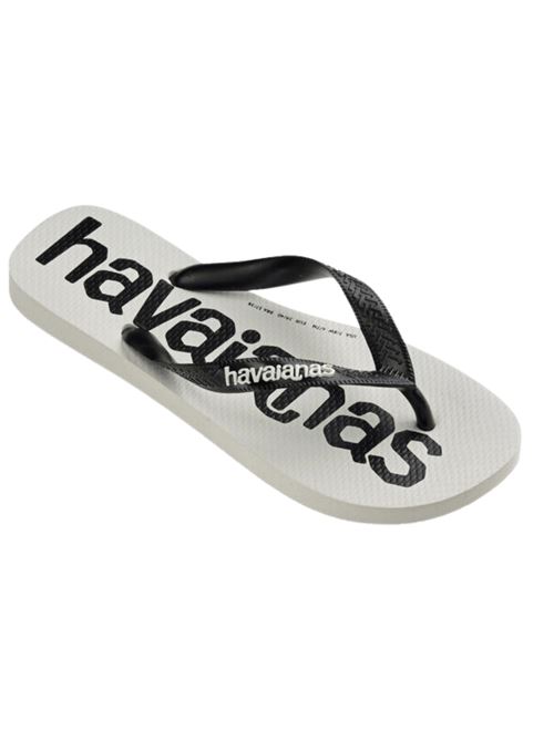 Havaianas Top Logomania 2 Infradito Uomo HAVAIANAS | 41457413624-WH_BK