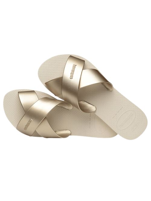Havaianas Aqua Metallic Ciabatte donna HAVAIANAS | 41488660121-M_BEIGE