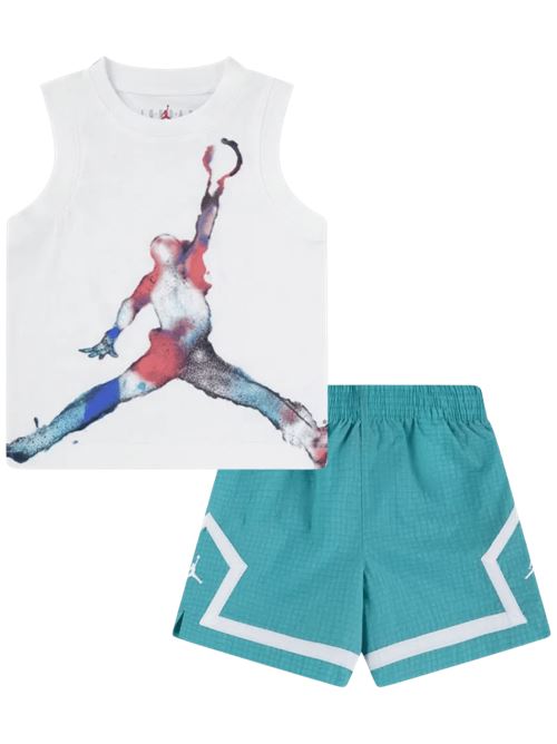 Jordan Tank Set Completo Neonato Cotone JORDAN | 65D833B5P