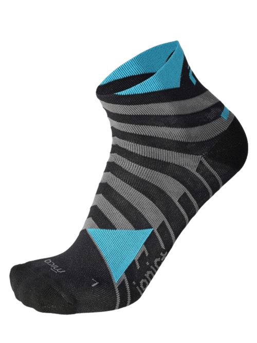 Mico Run Light W.Odor Zero Calze Uomo MICO | CA01508NERO/GRIGIO