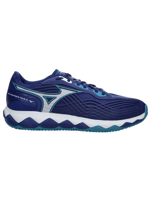 Mizuno Wave Enforce Tour 2 Clay Scarpe Tennis MIZUNO | 61GC250415-BELLW_B/WH/FJORDB