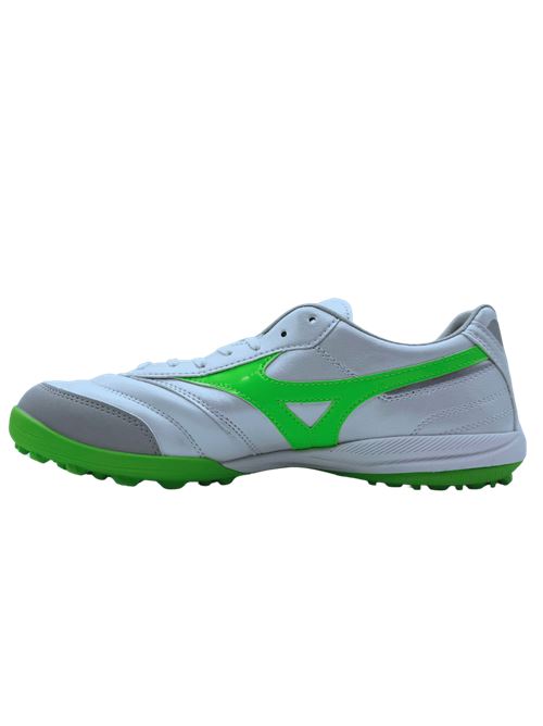 Mizuno Morelia Sala Pro TF Scarpe Calcetto Uomo MIZUNO | Q1GB251337-WHITE/NEON_GREEN/GALAXY_SIL